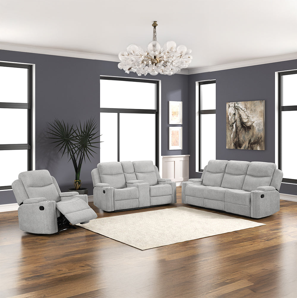 Galya Motion Loveseat w/Console