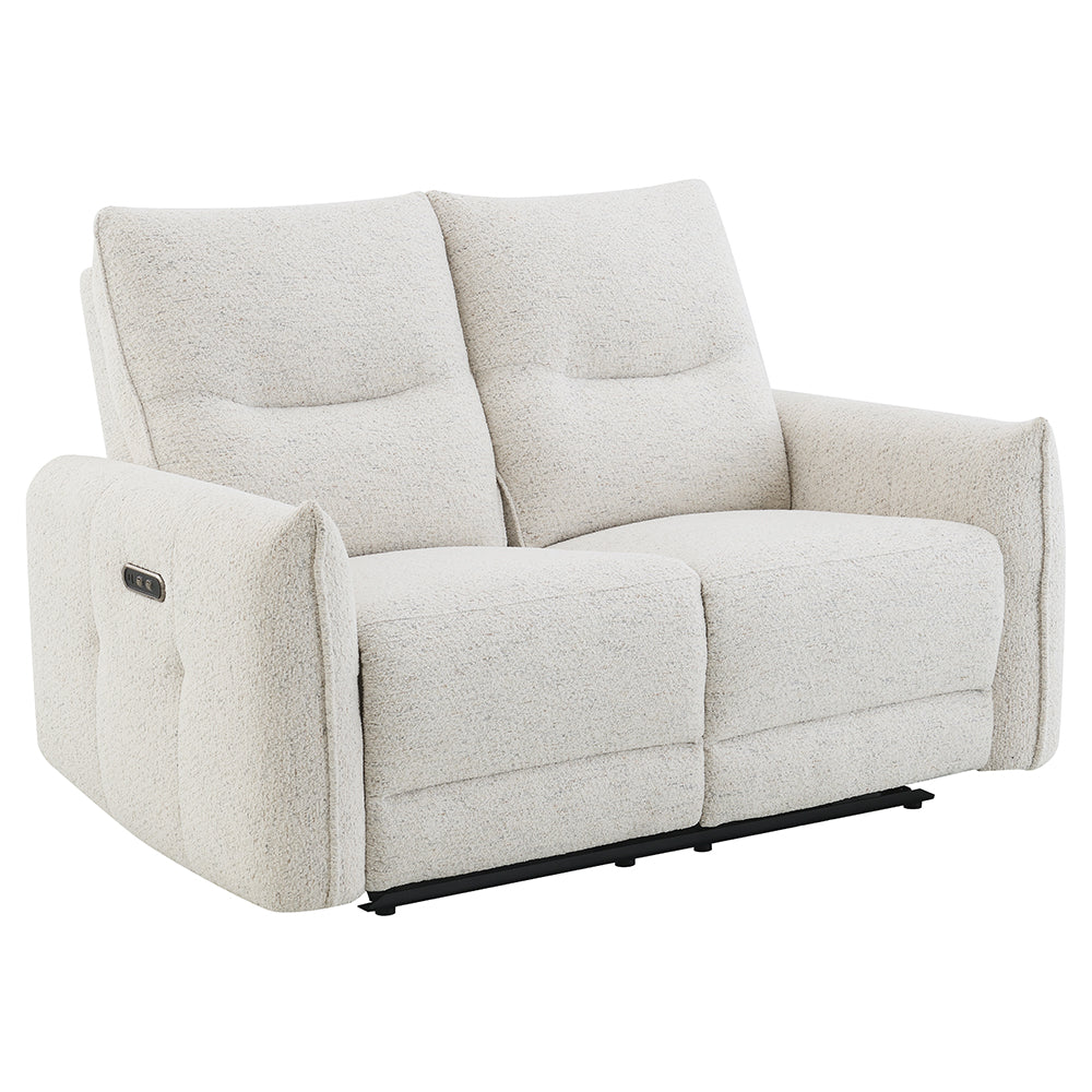 Lalisa Power Motion Loveseat w/USB Port