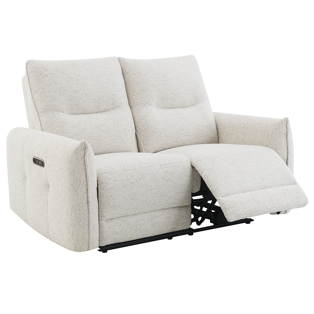 Lalisa Power Motion Loveseat w/USB Port