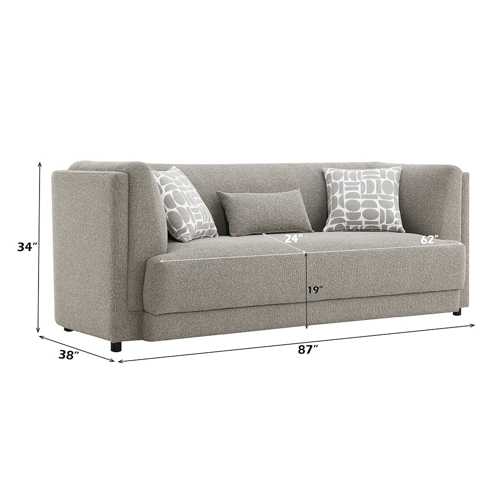 Glenda Sofa w/3 Pillows