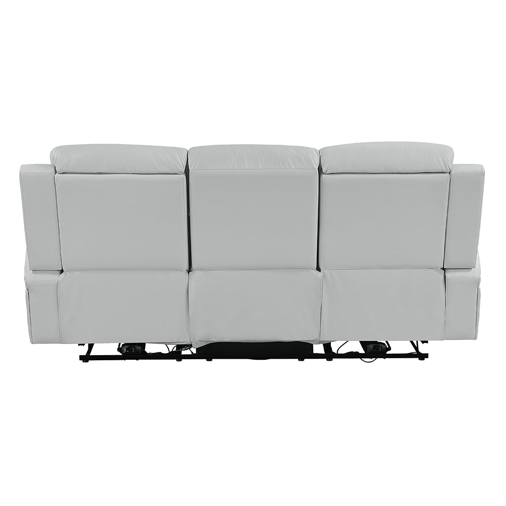 Elonzo Power Motion Sofa w/LED, Power Headrest & Speaker