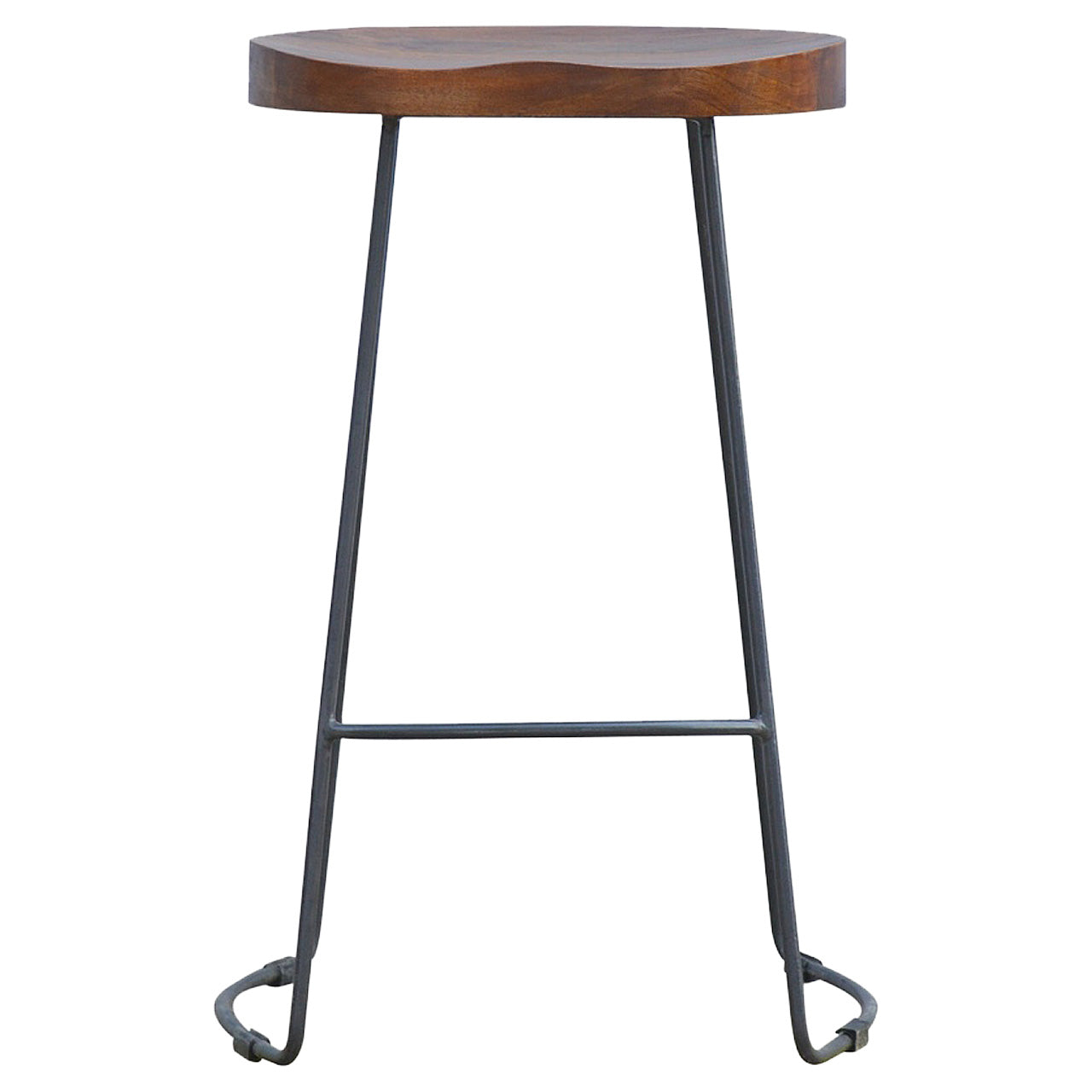 Industrial Chunky Bar Stool